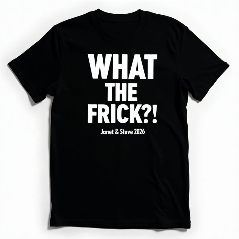 What The Frick T-Shirt - Janet & Steve 2026