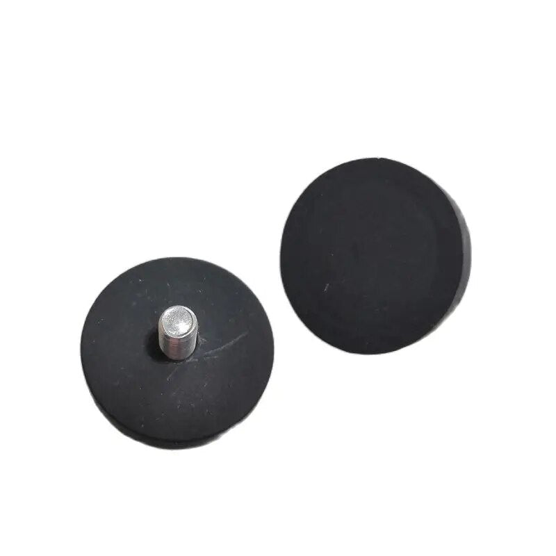 4 Neodymium N52 12 KG Rubber Coated Magnets