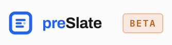 preSlate Licence