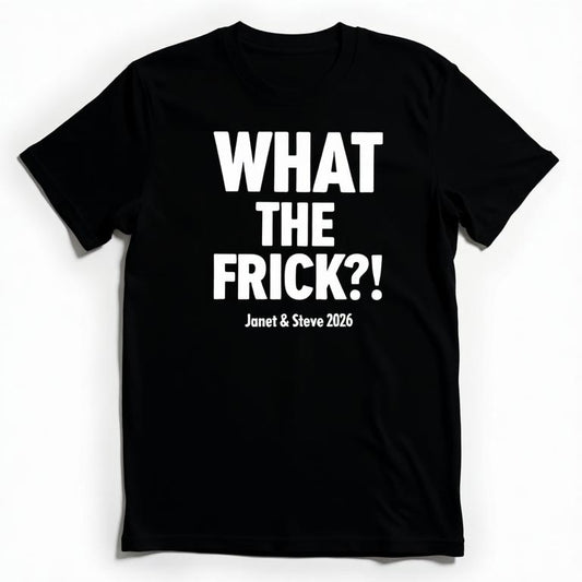 What The Frick T-Shirt - Janet & Steve 2026